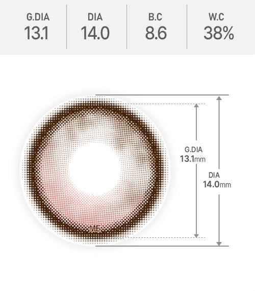Gleam Sunz Pink lens spec
