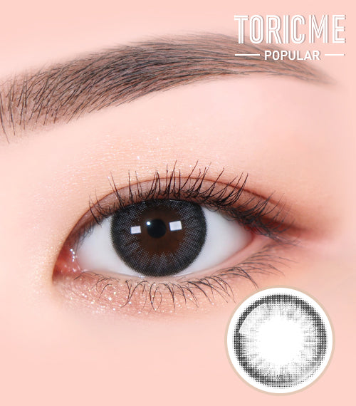 Aida Gray toric colored contact lens