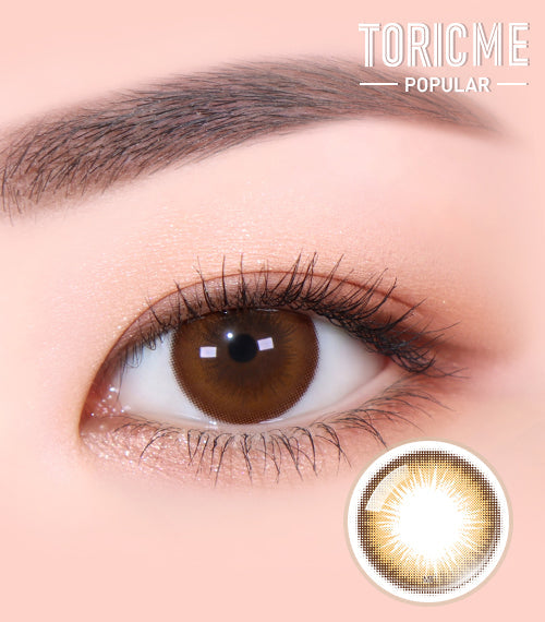 Aida Hazel toric colored contact lens