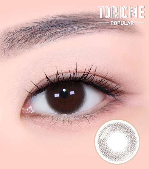 Baby Brown toric colored contact lens