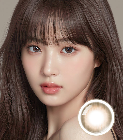 Gleam Muse on Brown model front