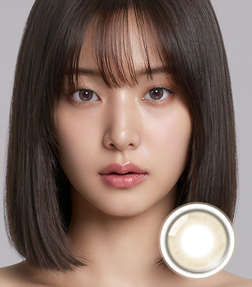Gleam Haze Brown model front