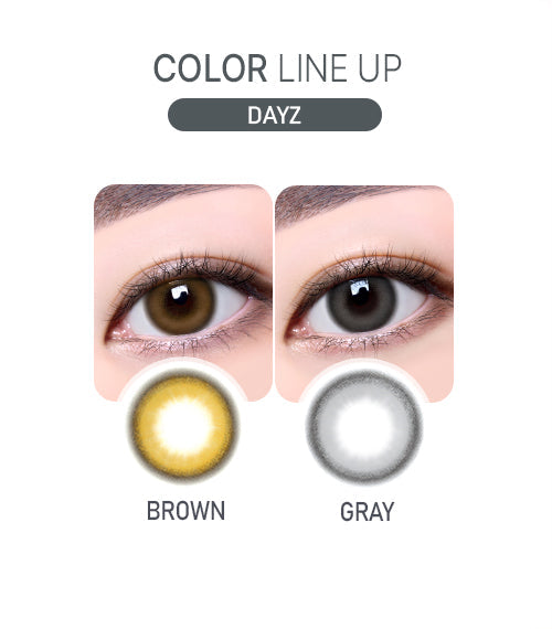 Gleam Dayz Brown color line up
