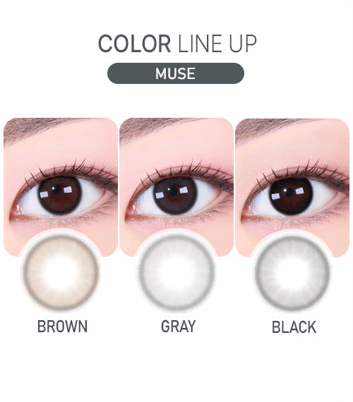Gleam Muse Gray color line up