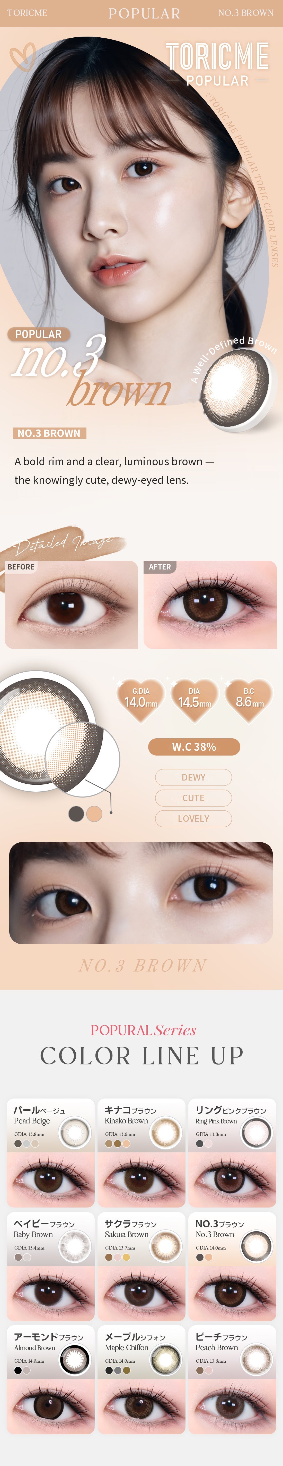NO.3 Brown